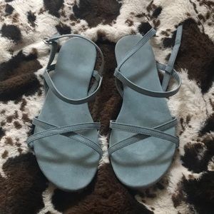 Blue Sandals